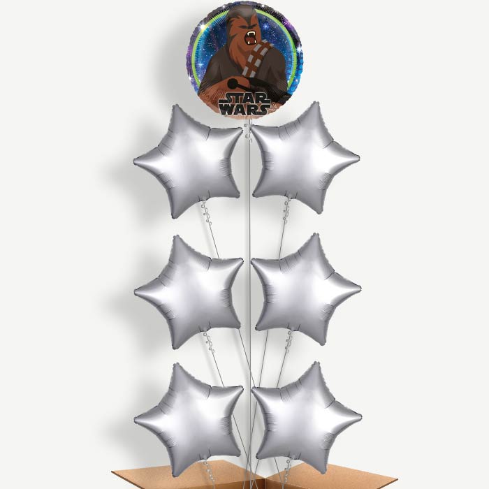 Star Wars Chewbacca Helium Balloon Arrangement | Party Save Smile