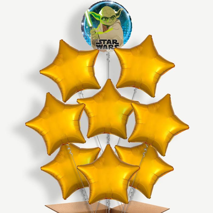 Star Wars Yoda Helium Balloon Bundle | Party Save Smile