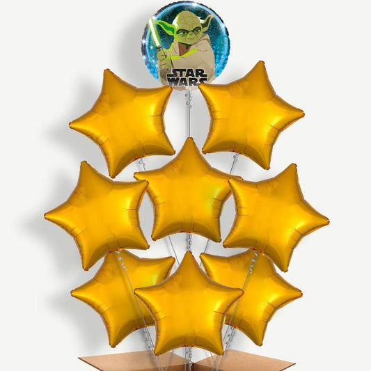 Star Wars Yoda Helium Balloon Bundle | Party Save Smile
