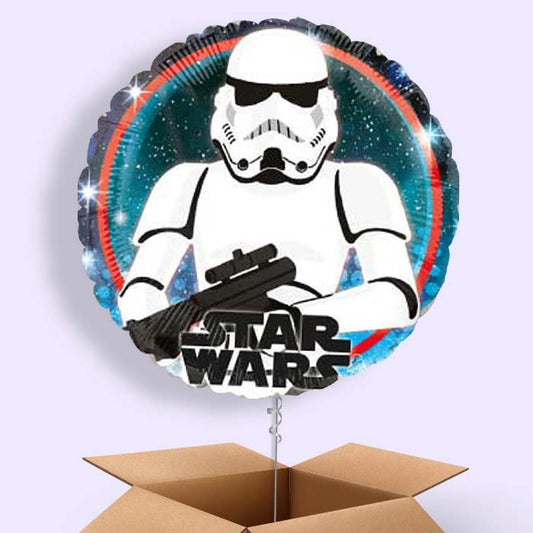 Storm Trooper Helium Balloon in a Box Gift