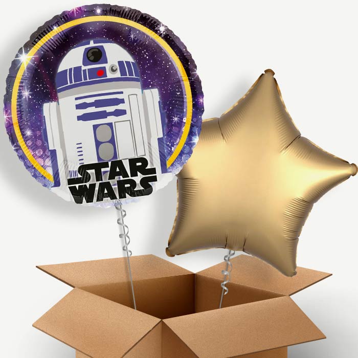 Star Wars R2D2 Helium Balloon Couple | Party Save Smile