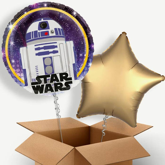 Star Wars R2D2 Helium Balloon Couple | Party Save Smile