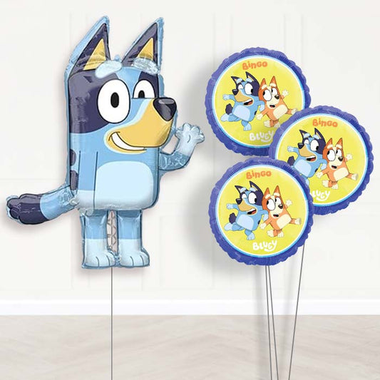 Bluey Helium Balloon Bouquet in a Box - Themed Bouquet | Party Save Smile