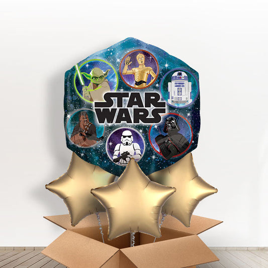 Giant Star Wars Balloon in a Box Gift