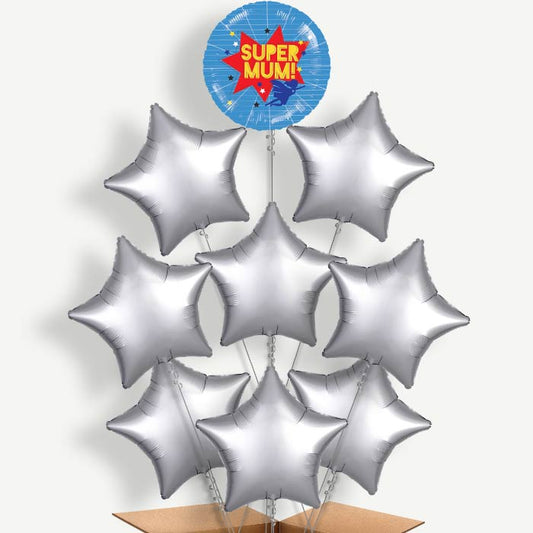 Super Mum Helium Balloon Bundle | Party Save Smile