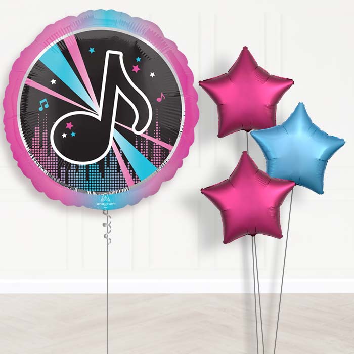 Internet Famous Inflated Balloons Delivered - Plain Bouquet | Party Save Smile