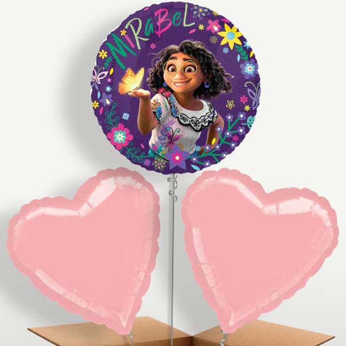 Encanto Trio Balloon Bunch inflated with Helium | Party Save Smile