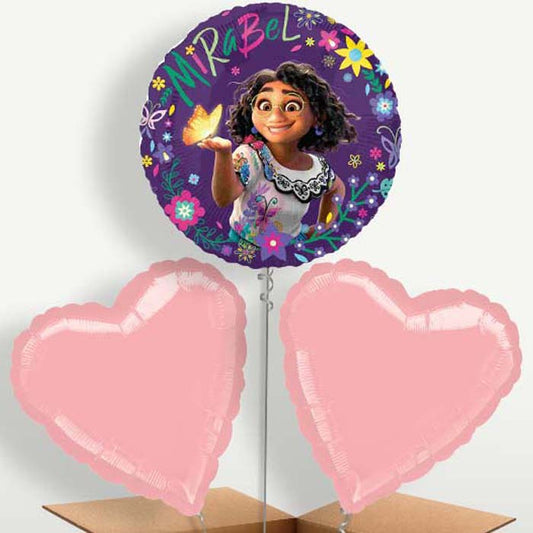 Encanto Trio Balloon Bunch inflated with Helium | Party Save Smile