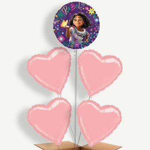 Encanto 5 Balloon Cluster Inflated with Helium