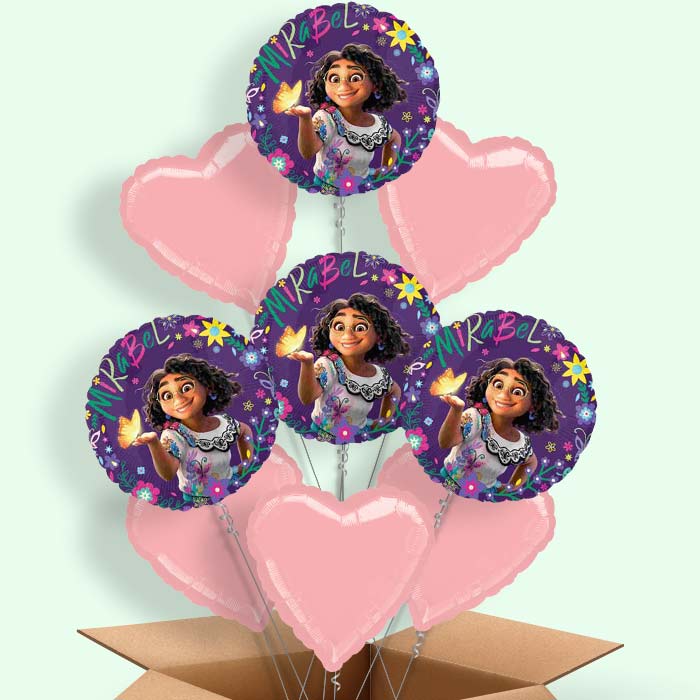 Encanto Helium Balloons in a Box - 9 Balloon | Party Save Smile