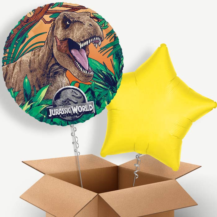 Jurassic World Dominion Helium Balloon Pair | Party Save Smile