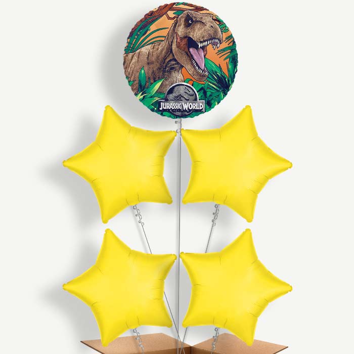 Jurassic World Dominion Helium Cluster Balloons | Party Save Smile