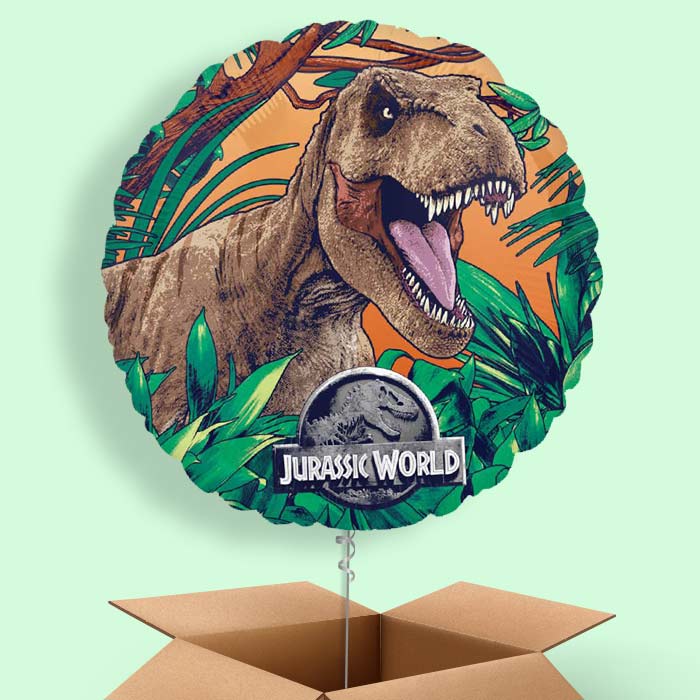 Jurassic World Dominion Helium Balloon in a Box - 1 Balloon | Party Save Smile