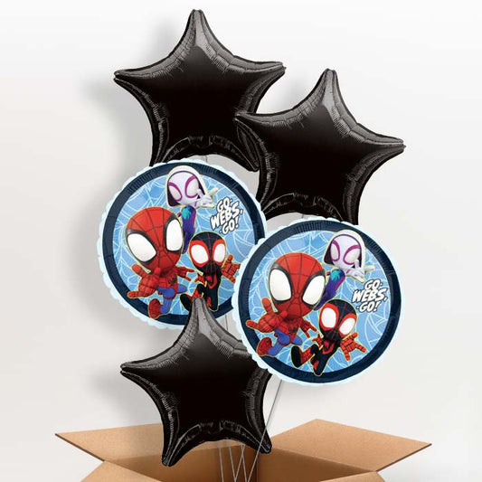Spidey & Ghost Helium Balloon in a Box - 5 Balloon | Party Save Smile