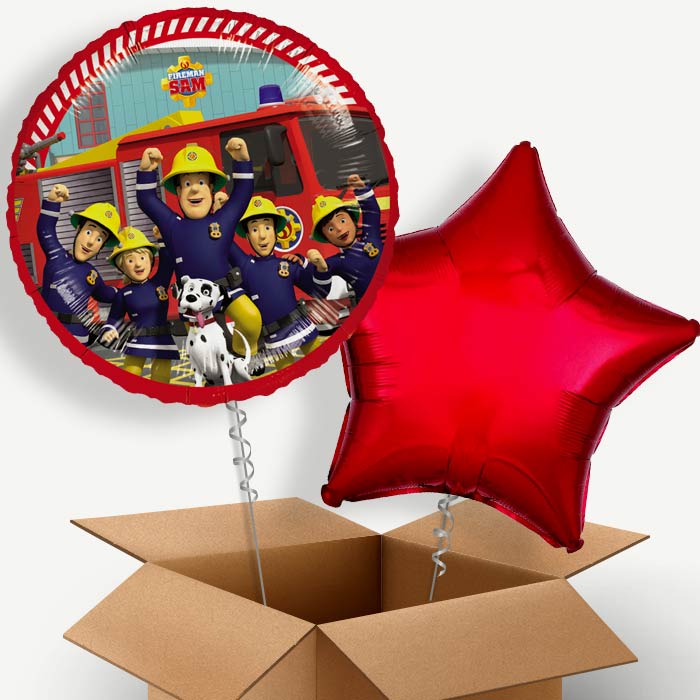 Fireman Sam and Friends Helium Balloon Duo | Party Save Smile
