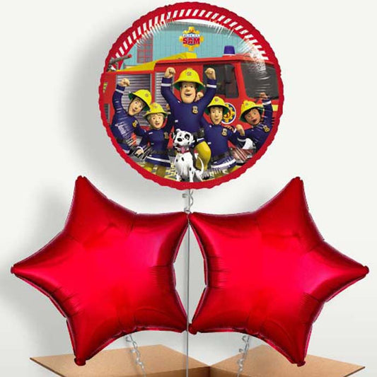 Fireman Sam & Friends Trio Balloon Bunch | Party Save Smile
