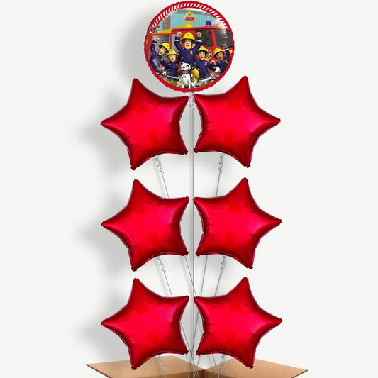 Fireman Sam & Friends Helium Balloon Arrangement | Party Save Smile