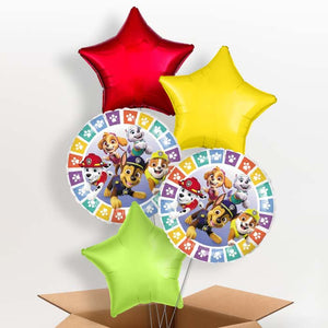 Colourful Paw Patrol Helium Balloons Delivered in a Box