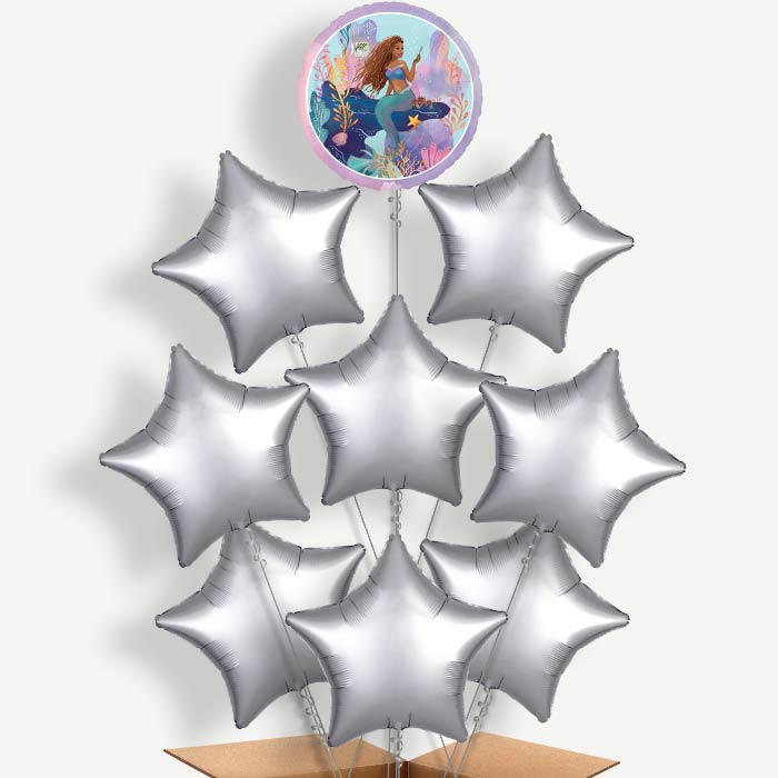 Little Mermaid Live Action Helium Balloon Bundle | Party Save Smile