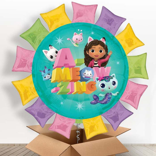 Gabby’s Dollhouse Giant Helium Balloon in a Box - Giant Balloon | Party Save Smile