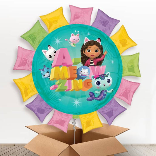 Gabby’s Dollhouse Giant Helium Balloon in a Box - Giant Balloon | Party Save Smile
