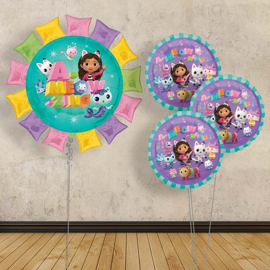 Gabby’s Dollhouse Balloon Bouquet Delivery - Themed Bouquet | Party Save Smile
