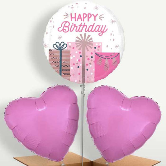 Pastel Presents Birthday Balloon Bunch | Party Save Smile