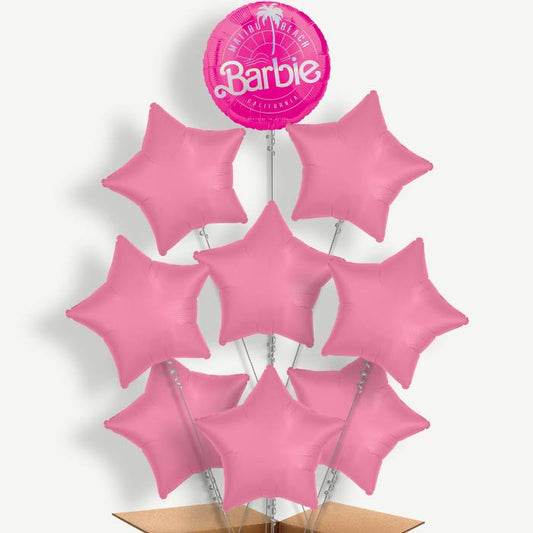 Barbie Malibu Beach Balloon Bundle Inflated with Helium | Party Save Smile