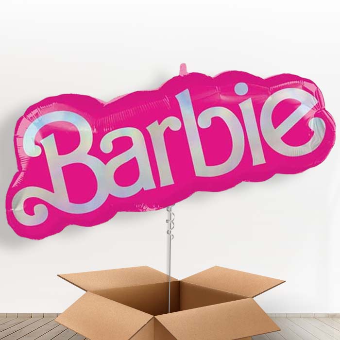 Barbie Shapes Helium Balloon in a Box - Giant Balloon | Party Save Smile