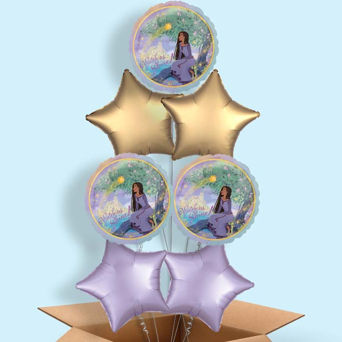 Disney Wish Helium Balloon in a Box - 7 Balloon | Party Save Smile