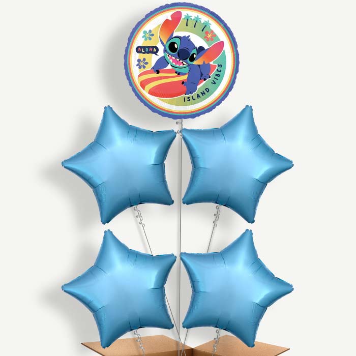 Stitch Helium Balloon Cluster  | Party Save Smile
