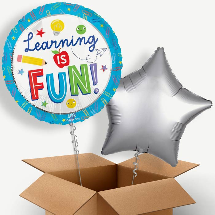 Best Teacher Ever Helium Balloon Two | Party Save Smile