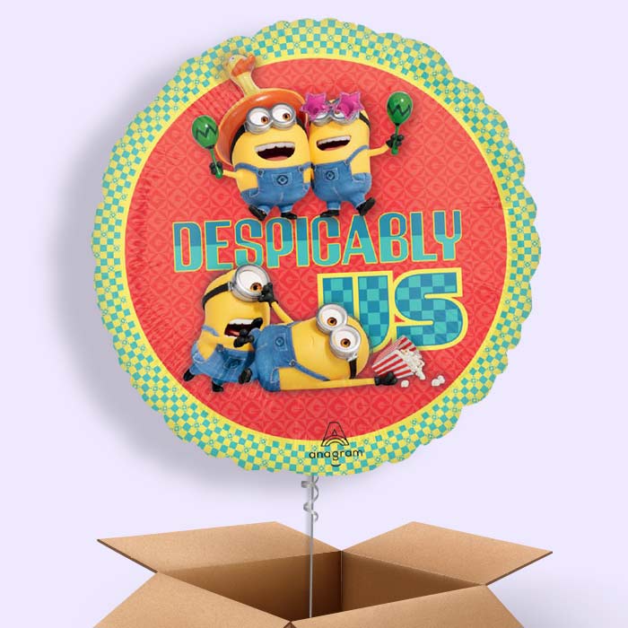 Despicable Me 4 Helium Balloon in a Box - 1 Balloon | Party Save Smile