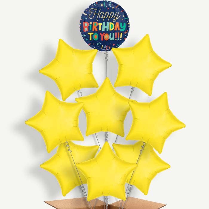 Happy Birthday to You Helium Balloon Bundle | Party Save Smile