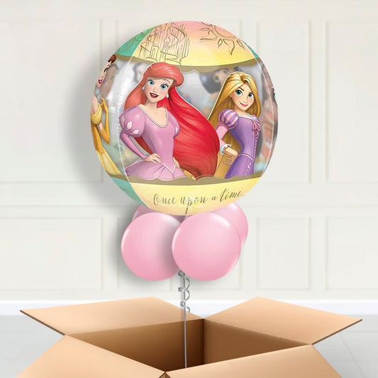 Disney Princesses Orbz Helium Balloon in a Box - Orbz Balloon | Party Save Smile