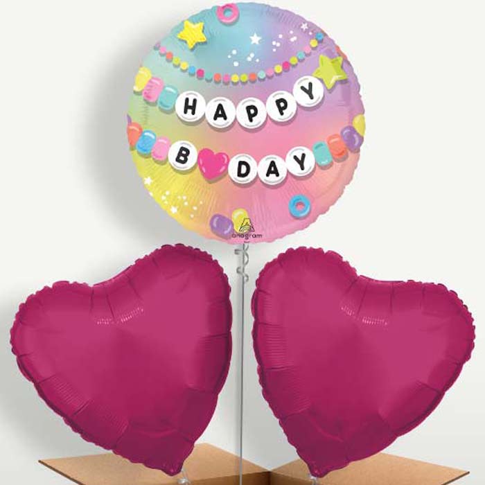 Best Friend Happy Birthday Bunch of Balloons | Party Save Smile