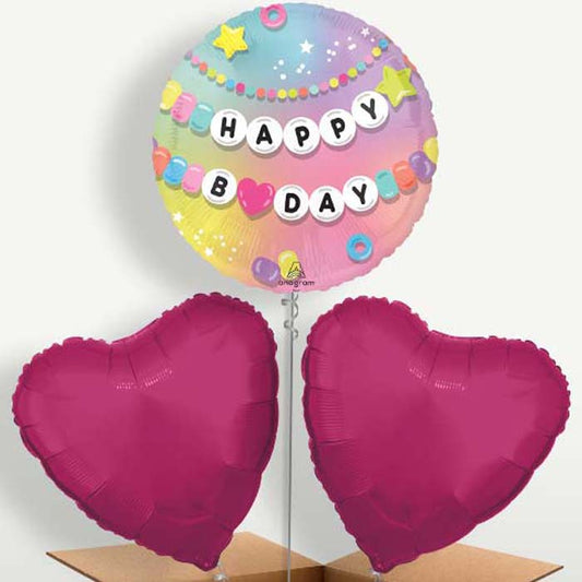 Best Friend Happy Birthday Bunch of Balloons | Party Save Smile