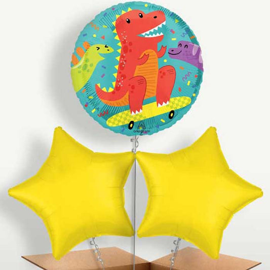 Cool Dinosaurs Bunch of Balloons Inflated with Helium | Party Save Smile