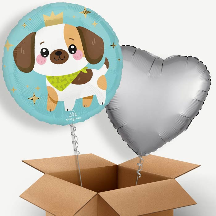 Kawaii Puppy Helium Balloon Two | Party Save Smile