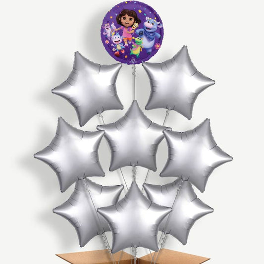 Dora the Explorer Balloon Bundle Inflated with Helium | Party Save Smile