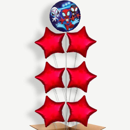 Spidey & His Amazing Friends Helium Balloon Arrangement | Party Save Smile