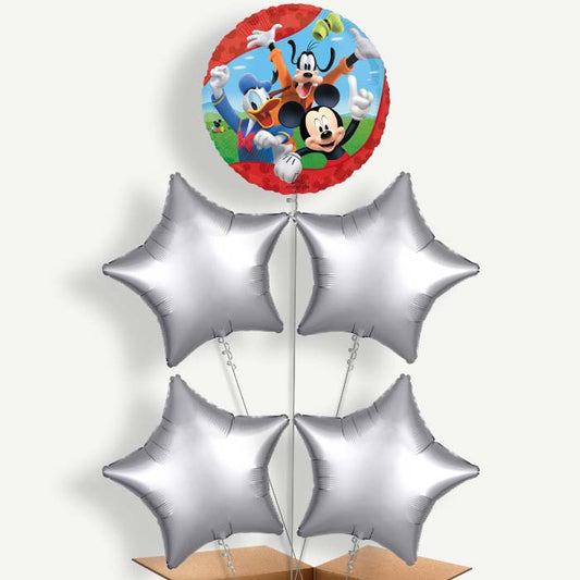 Mickey & Minnie Mouse & Friends Helium Cluster Balloons | Party Save Smile