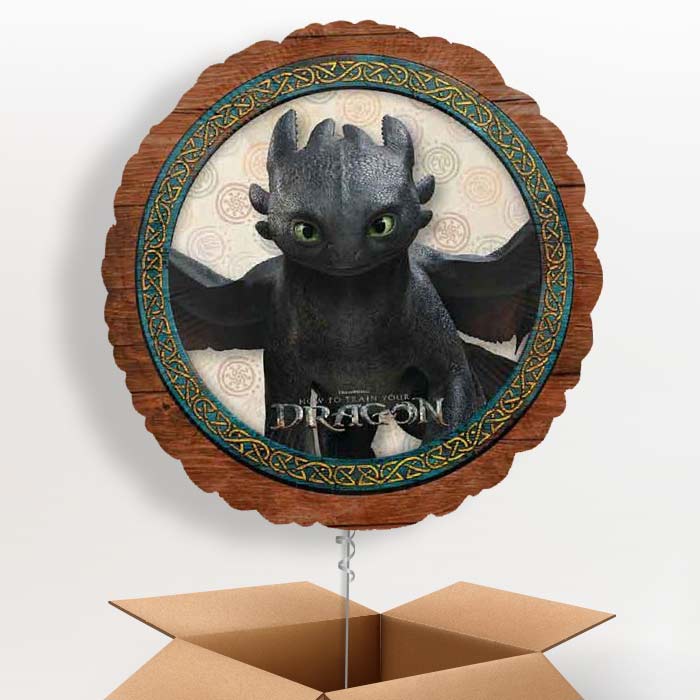 How to Train Your Dragon Helium Balloon in a Box- 1 Balloon | Party Save Smile