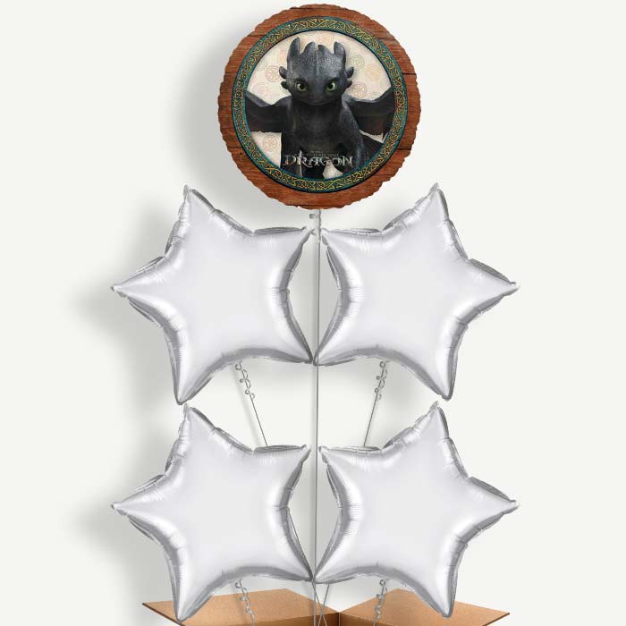 How to Train Your Dragon Helium Balloon Cluster | Party Save Smile