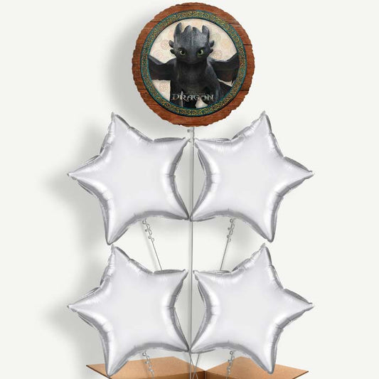 How to Train Your Dragon Helium Balloon Cluster | Party Save Smile