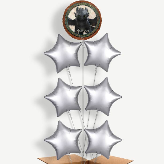 How to Train Your Dragon Helium Balloon Arrangement | Party Save Smile