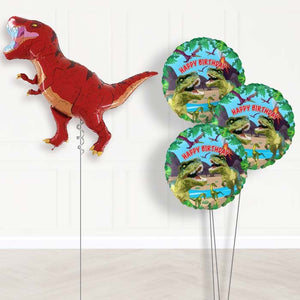 Giant T Rex Balloon Bouquet in a Box Gift