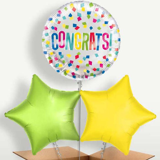 Colourful Congratulations Bunch of Balloons | Party Save Smile