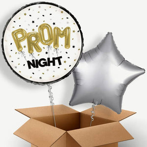 Prom Helium Balloon Couple