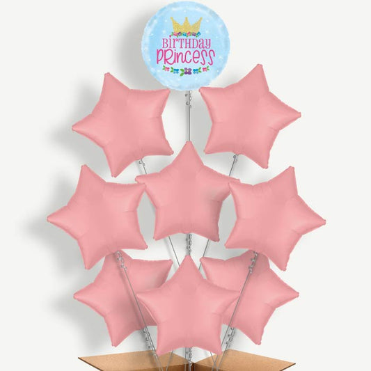 Magical Birthday Princess Helium Balloon Bundle | Party Save Smile